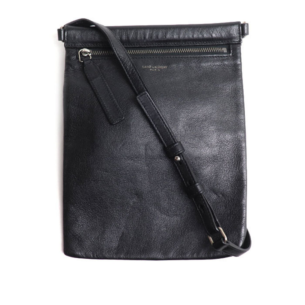 SAINT LAURENT shoulder bag, black, 581697 1GE0E 1000, for men and women.